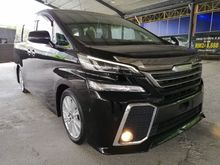 2015 Toyota Vellfire 2.5 ZA Edition JBL Sound System Sunroof New Arrival Unregistered