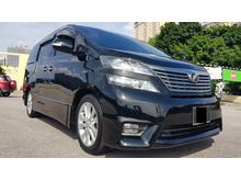 2013 Toyota Vellfire 2.4 (A) 1Owner Z Spec 99% New