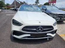 PRE OWNED Mercedes-Benz C350E HYBRID AMG YEAR 2023 register 2024 WARRANTY UNTIL 2028 RM200,000