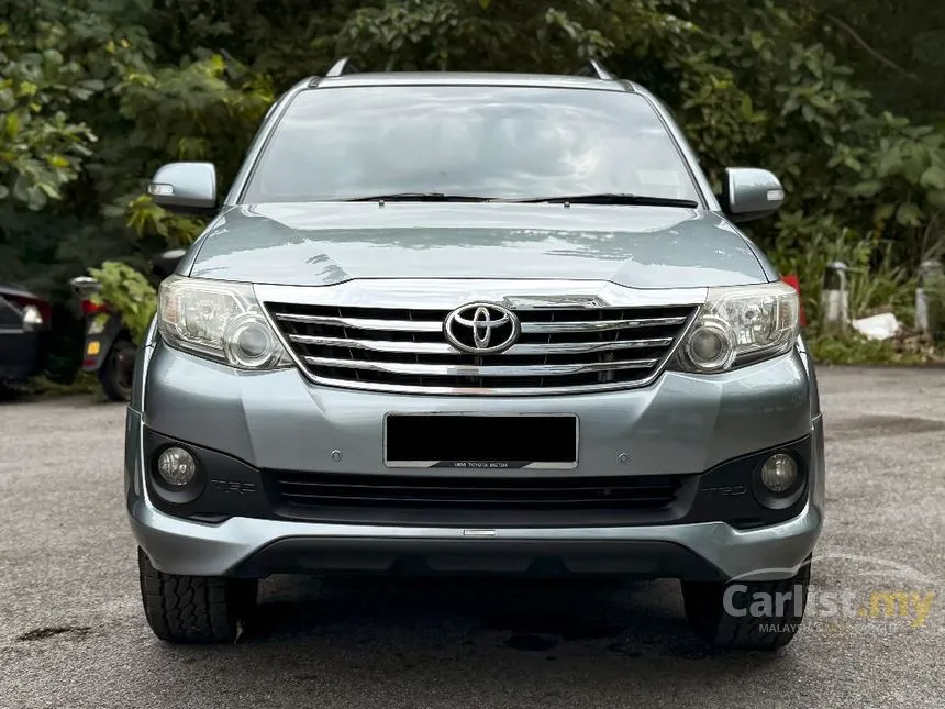 2012 Toyota Fortuner V SUV