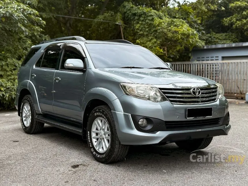 2012 Toyota Fortuner V SUV