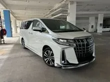 2021 Toyota Alphard 2.5 G S C Package MPV 25K CASH REBATE BEST OFFER IN TOWN 5 YEARS WARRANTY