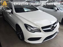 2014 Mercedes-Benz E200 2.0 AMG Coupe NO GST Unregister