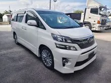 2013/2017 Toyota Vellfire 2.4 Z MPV (A) OTR - MOST CHEAPEST IN JB (Fast Loan Approval, No Hidden Fee)