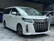 Recon 2018 Toyota Alphard 2.5 SC Sunroof DIM 3 LED