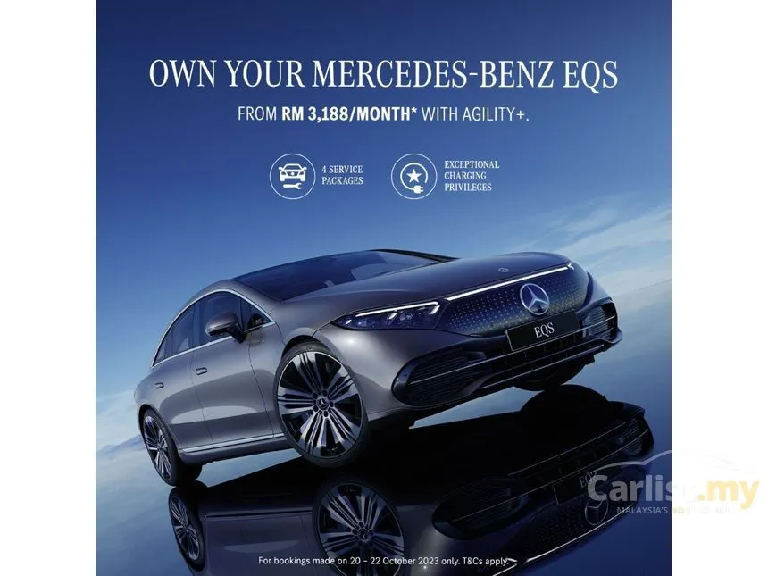 2023 Mercedes-Benz EQS 500 4MATIC Electric Art Line Sedan