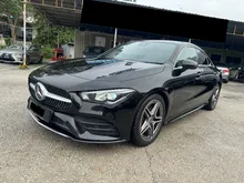 Ori Paint,Service Record,Mileage 79K,Frameless Door,One Ladies Owner,HIGH LOAN APPROVAL-2019/22 Mercedes-Benz CLA220 2.0 AMG Line Premium 4d Coupe