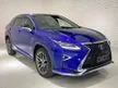 Recon 2018 Lexus RX300 2.0 F Sport Panroof (All Tax Include)