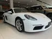 Recon 2019 Porsche 718 2.0 Cayman SPORT CHRONO PACKAGE RED BLACK LEATHER SEAT JAPAN NEW UNREG - Cars for sale