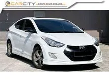 2012 Inokom Elantra 1.8 Premium Sedan WARRANTY SUNROOF LEATHER SEAT PUSH START LOW MILEAGE TIPTOP CONDITION