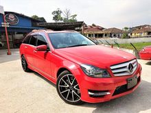 2013 MERCEDES-BENZ C180 AMG WAGON 1.8 JULY CLEAR STOCK BIG OFFER*KEYLESS*PUSH START*POWER BOOT*SPORT MODE*AMG BODY KIT*-BLIND SPOT