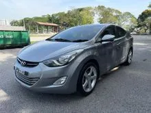 Hyundai Elantra 1.8 Premium Sedan (A) 2014 Sunroof Nappa Leather Seat Previous Careful Owner Original Paint TipTop Condition View to Confirm