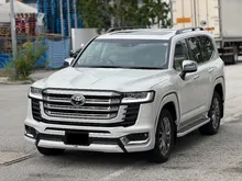 2024 Toyota Land Cruiser 3.5 ZX Petrol 7 Seater Full Spec Modellista Kit, Rear Entertainment, JBL, 1500KM ONLY NEW Car Condition