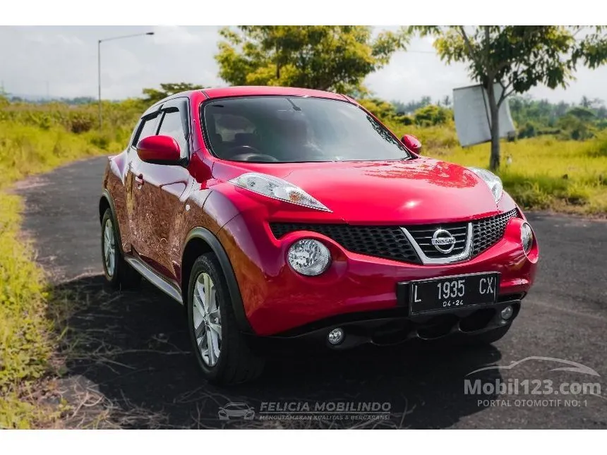 Jual Mobil Nissan Juke 2014 1.5 CVT 1.5 di Jawa Timur Automatic SUV Merah Rp 147.500.000
