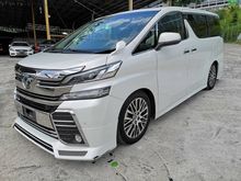 ((RAYA SALES ~ TILL 31/5/2020)) **2017 Toyota Vellfire 2.5 ZG MPV