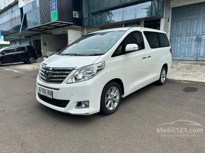 Jual Mobil Toyota Alphard 2012 X 2.4 di DKI Jakarta Automatic MPV Putih Rp 230.000.000