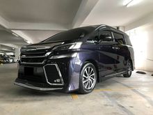 Toyota Vellfire 2.5 Z G Edition MPV ZG PILOT LEATHER SEAT 360 JBL f.s.toyota