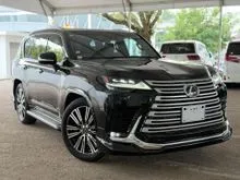 2024 Lexus LX 600 [New Car Condition, Mark Levinson Sound System, Cool Box, Ambient Light, Sunroof, Rear Entertainment, HUD, BSM, DIM, 360 Camera]