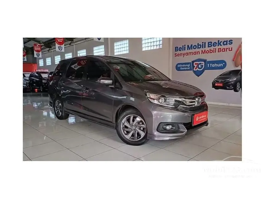 Jual Mobil Honda Mobilio 2018 E 1.5 di Banten Manual MPV Abu