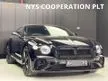 Recon 2020 Bentley Continental GT 4.0 V8 Coupe Latest Facelift Unregistered Top View Camera City Assist Pedestrian Warning Reverse Traffic Warning Hand
