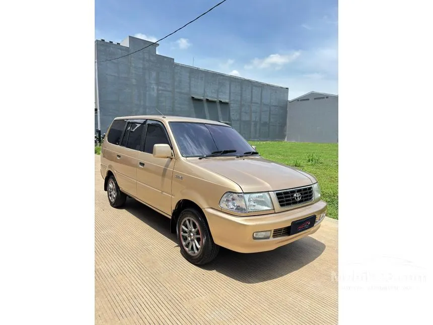Jual Mobil Toyota Kijang 2000 LGX 1.8 di Banten Manual MPV Coklat Rp 70.000.000