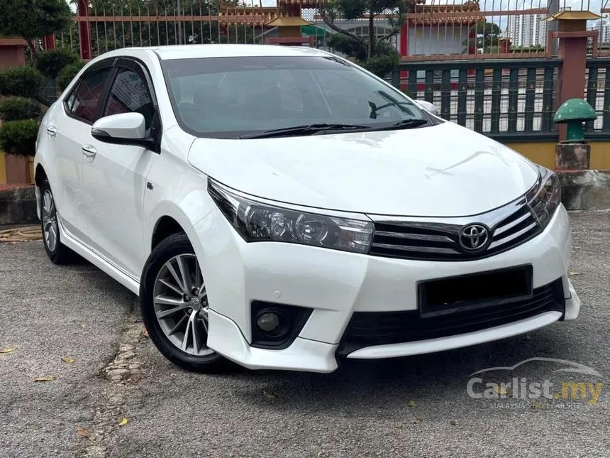 2014 Toyota Corolla Altis V Sedan