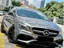 2018 MERCEDES-BENZ AMG CLA45 2.0 4MATIC COUPE ONE OWNER LOW MILEAGE ON TIME SERVICE SUNROOF REVERSE CAMERA KEYLESS ENTRY MULTIFUNCTION STEERING