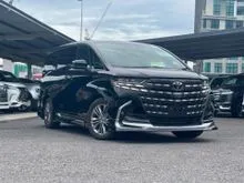 TOYOTA ALPHARD Z LATEST 2.5L SUN ROOF *UNREGISTERED* MERDEKA DEAL .
