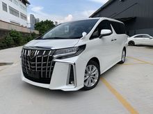 2018 Toyota Alphard 2.5 G SA INCLUDED SST , PRICE NEGO , SEROUMD CAM , PRE CRASH ,