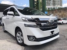 2016 Toyota Vellfire 2.5 MPV X SPEC (HIGH SPEC) SPECIAL PROMOTION MEREDEKA SALES