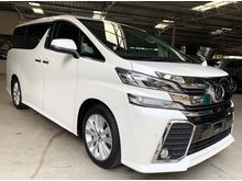 2016 Toyota Vellfire 2.5 Z - SUNROOF - PRE CRASH - LEATHER SEAT