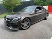 Used 2016 Mercedes-Benz C200 2.0 Coupe / LED DAYLIGHT / PADDLE SHIFT / PUSH START / ECO AND SPORT MODE REVERSE CAMERA - Cars for sale