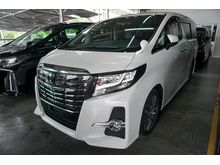2017 Toyota Alphard 2.5 G S C Package (A) -UNREG-