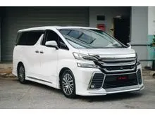 2015 Toyota Vellfire 2.5 ZG Pilot Seat