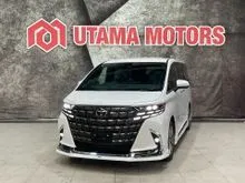 SPECIAL DEALS 2024 TOYOTA ALPHARD 2.5 Z SR BODYKIT RM2,908/MONTH READY STOCK UNIT FAST APPROVAL