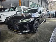 2021 LEXUS RX300 F SPORT 2.0 (A) FULL BLACK INTERIOR, 2 CAM, HUD, VENT SEATS, 3 LED, PWR BOOT
