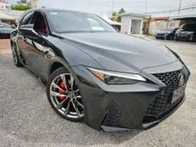 2022 Lexus IS 300 2.0 F-SPORT SUNROOF 4CAM DIM BSM UNREG GRADE 4.5 CAR