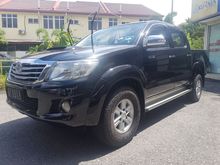 2013 TOYOTA HILUX 2.5(A) G VNT MALAY OWNER LOW MILEAGE NO OFF ROAD ACCIDENT FREE WELL MAINTAINED