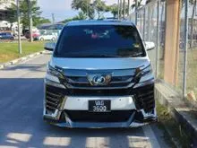 2016 Toyota Vellfire 2.5 ZG MPV