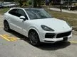 Recon 2020 RED INT JPN SPEC 360CAM CHRONO BOSE PSCB PDLS PASM PANORAMIC ROOF AIRCONDSIT AIRMATIC APPLE CAR PLAY Porsche Cayenne S Coupe 2.9 Twin Turbo UNREG