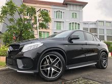 2016 Mercedes-Benz GLE43 AMG 3.0 AMG 4MATIC SUV Reg.2017 Black Km700 ATPM Wrnry3Thn-2020 TDP.575JT