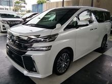 TOYOTA VELLFIRE ZG EDITION 2.5L UNREGISTER 2015 JAPAN SPEC JBL SOUND SYSTEM REAR ENTERTAINMENT