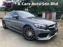 16/17 Mercedes-Benz C250 2.0 COUPE AMG EXTENDED WARRANTY OTR PRICE