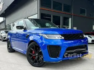 2019 Land Rover Range Rover Sport 5.0 SVR SUV RECON UK SPEC TIP TOP CONDITION ORIGINAL LOW MILEAGE PRICE CAN NEGO TILL LET GO SUNROOF MERIDIAN SOUND