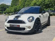 2012 MINI Cooper 1.6 S COUPE IDRIVE ,HARMAN KARDON ,LEATHER SEAT,LOW MILEAGE,CARING OWNER,SERVICE ON TIME,TIPTOP CONDITION