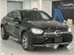 Recon JAPAN UNREGISTER 2019 Mercedes-Benz GLC300 4MATIC AMG Coupe READY STOCK LOW MILEAGE FULLY LOADED - Cars for sale