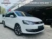 Used VOLKSWAGEN SHARAN 2.0 2013,CRYSTAL WHITE IN COLOUR,PANORAMIC ROOF,POWER BOOT,FULL LEATHER SEATS,ONE OF HOUSE WIFE OWNER