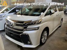 2018 Toyota Vellfire 2.5 Z High spec Nice Condition Free Gift 3 years warranty Many unit Unregistered