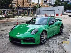 2023 Porsche 911 3.7 Turbo S Coupe Mega Spec Heritage Design Package / Race-Tex Interior / Front Axle Lift / Welcome Nego