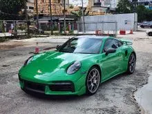 2023 Porsche 911 3.7 Turbo S Coupe Mega Spec Heritage Design Package / Race-Tex Interior / Front Axle Lift / Welcome Nego